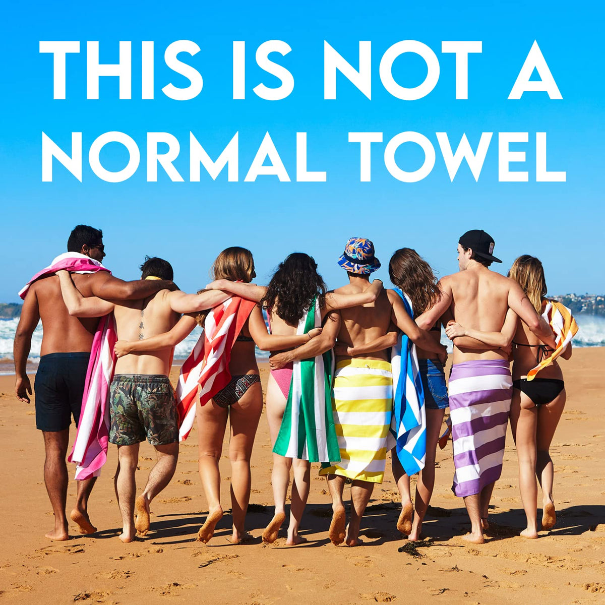 Dock & Bay lightweight towel folds compactly into your bag.