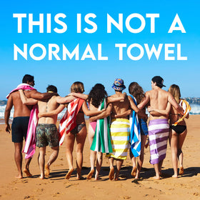 Dock & Bay lightweight towel folds compactly into your bag.
