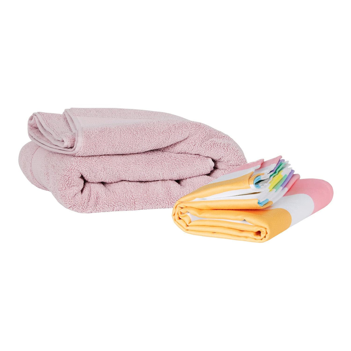 Dock and Bay soft absorbent fibers feel, ideal for quick showers.