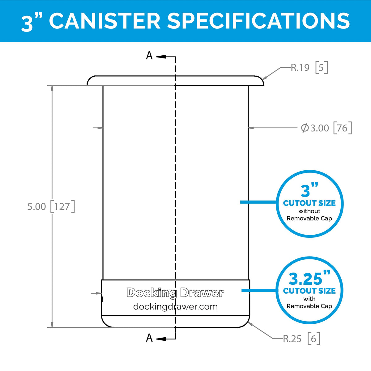Docking Drawer safe-heat-dissipation feature supports safer styling sessions.