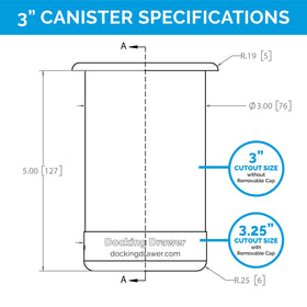 Docking Drawer safe-heat-dissipation feature supports safer styling sessions.
