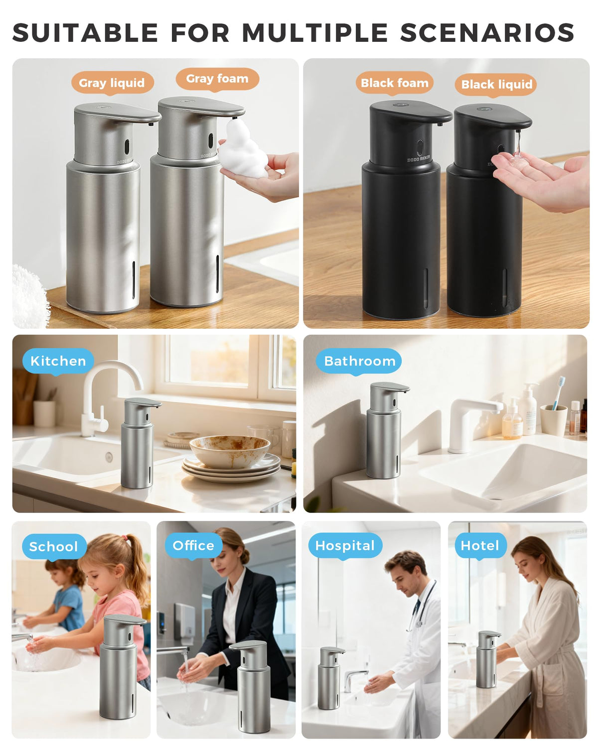 DODO MEKIA self-cleaning mode flushes tubes for reliable output