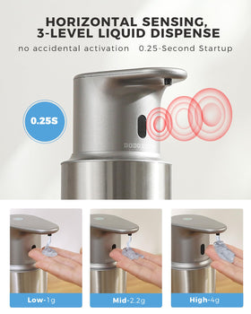 DODO MEKIA stainless steel body close-up highlighting durability and refilling ease
