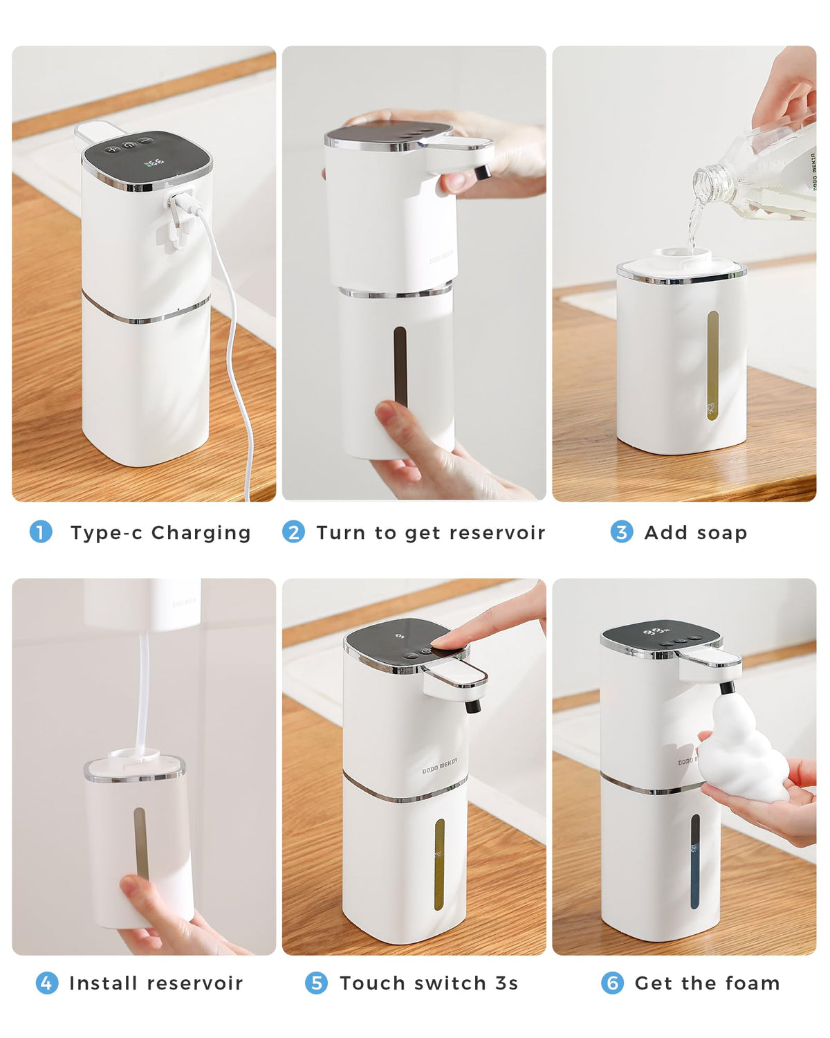 Dodomekia 0.25s sensor delivers rapid foam