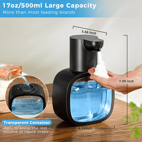 DODO MEKIA 17oz transparent tank reveals liquid level at a glance.