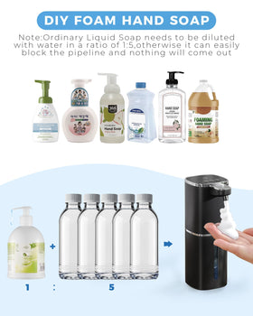DODO MEKIA touchless foaming soap in busy kitchen environments