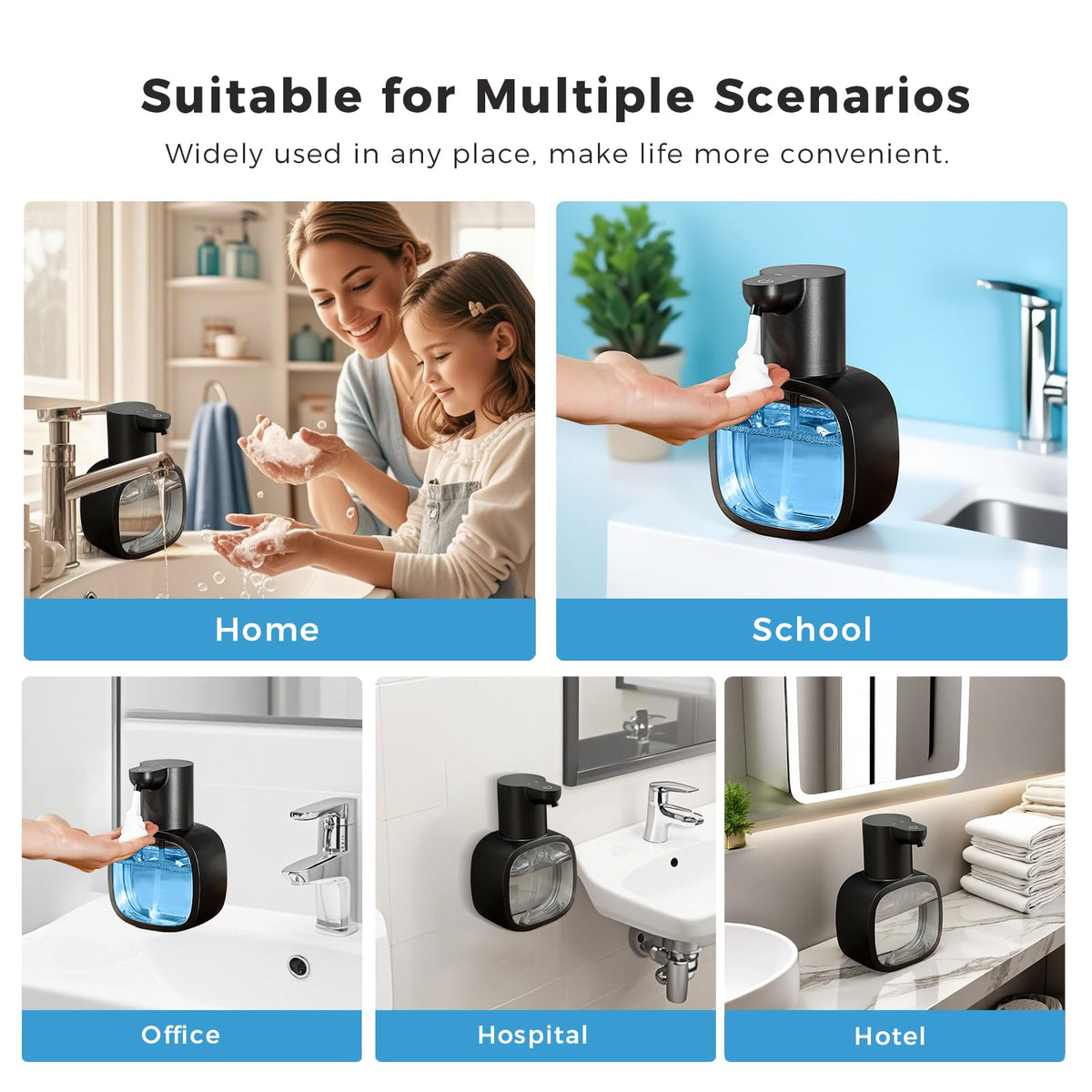 DODO MEKIA compatible with hand soap, dish soap, shampoo, and more.