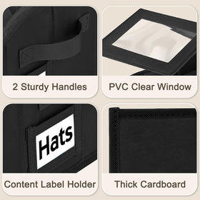 Dofilachy dust-proof cap box keeps caps clean and protected.