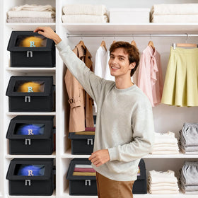 Dofilachy hat storage with window helps quick cap selection.