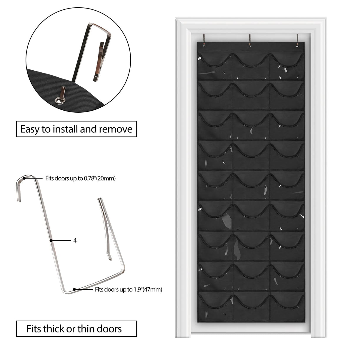 Dofilachy visible pockets let you choose colors at a glance.
