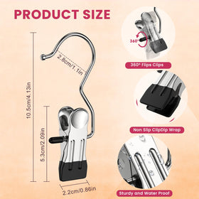 DOIOWN compact closet organizer design maximizes space for jeans, shorts, and skirts.