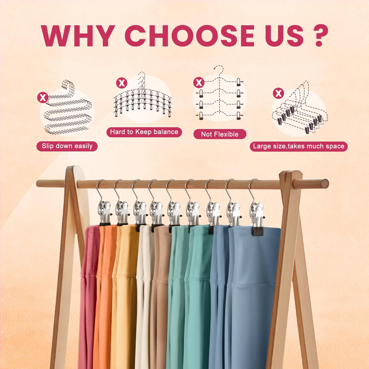 DOIOWN gift-ready organizers promote tidy wardrobes and efficient storage.