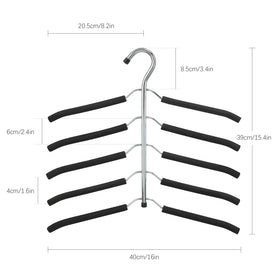 Great for blouses, shirts, coats, and dresses in any closet.