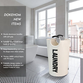DOKEHOM soft-handle aluminum frame with EVA grip for comfortable carrying