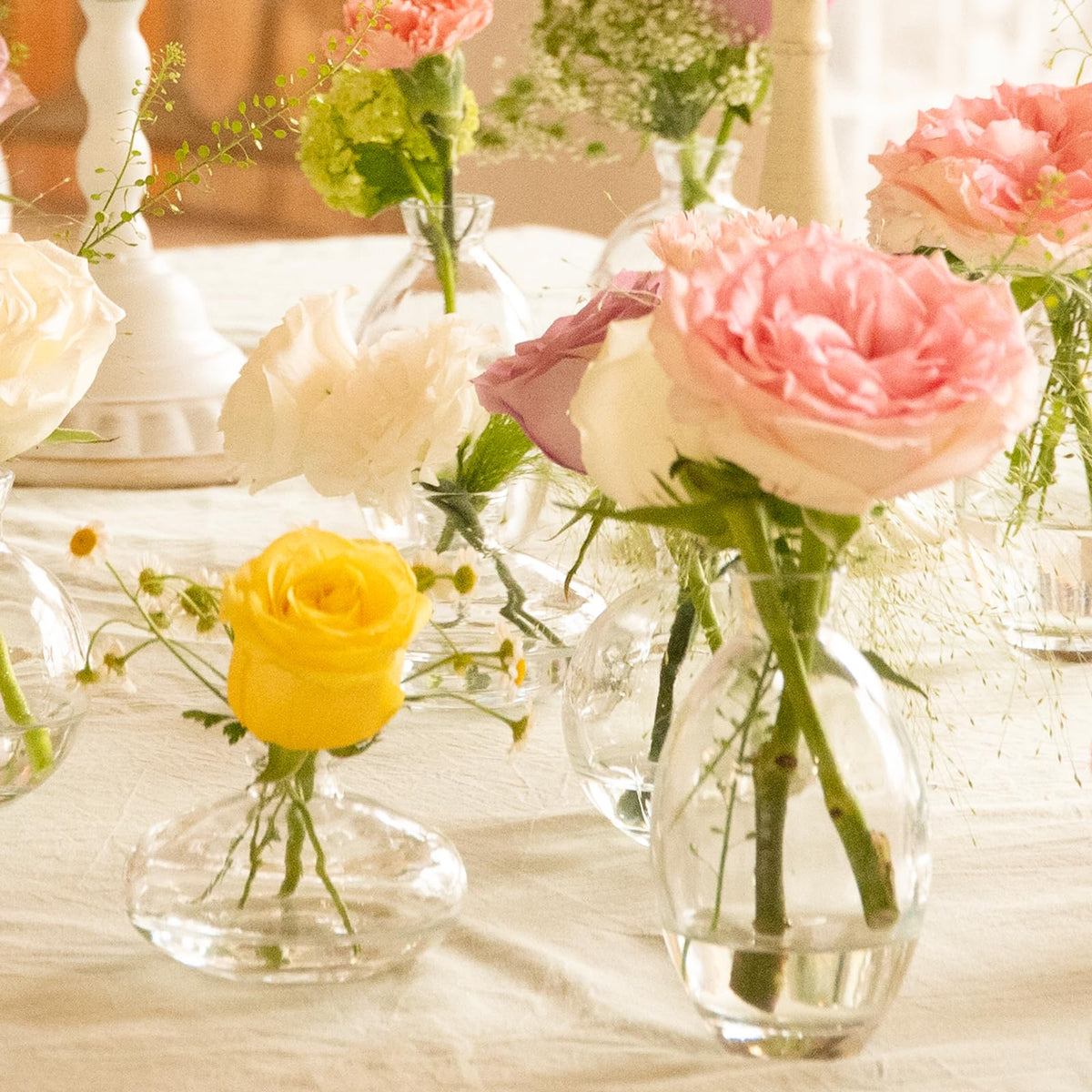 DOLEEYAE bud vase set style-d boho charm adds texture to tables