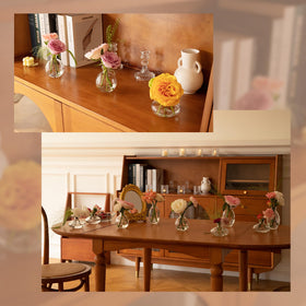 DOLEEYAE mini vases invite greens and tiny blooms for charm