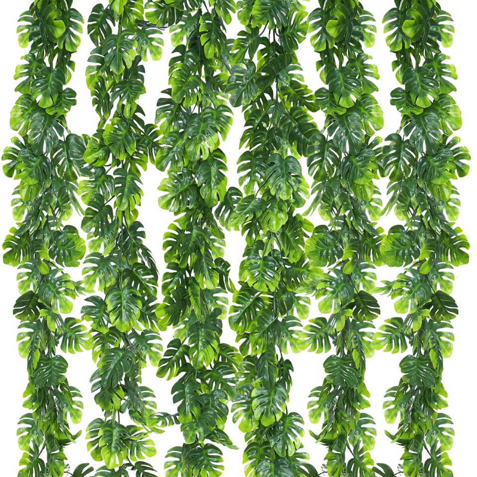 Dolicer 6-pack artificial vines garland for vibrant home decor