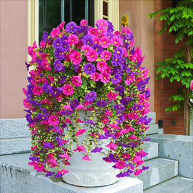 Dolicer durable fake flowers resilient to sun and wind