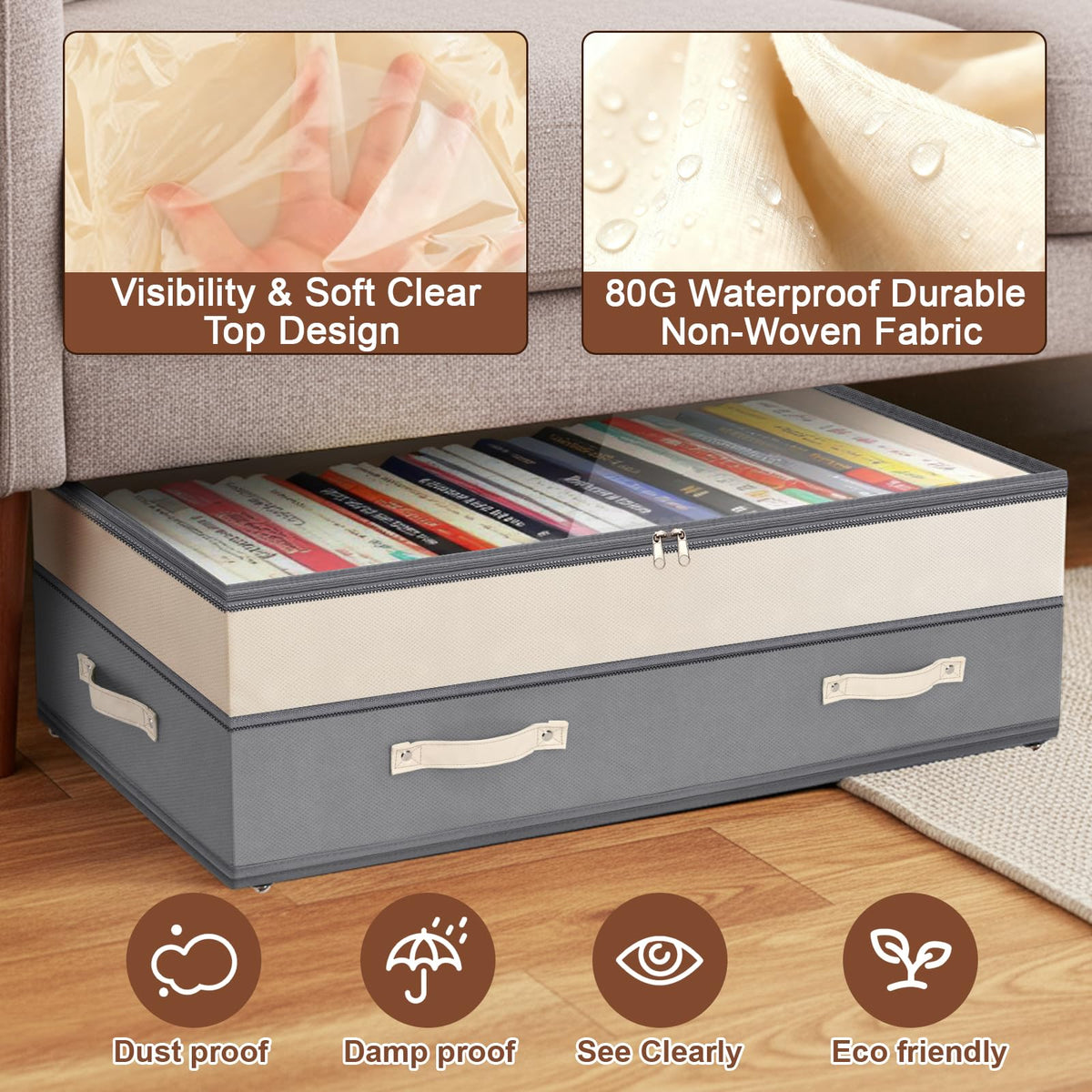 Dolicer foldable design allows quick storage when not in use.