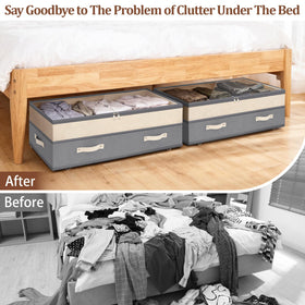 Dolicer sturdy waterproof fabric withstands daily seasonal storage and weight.