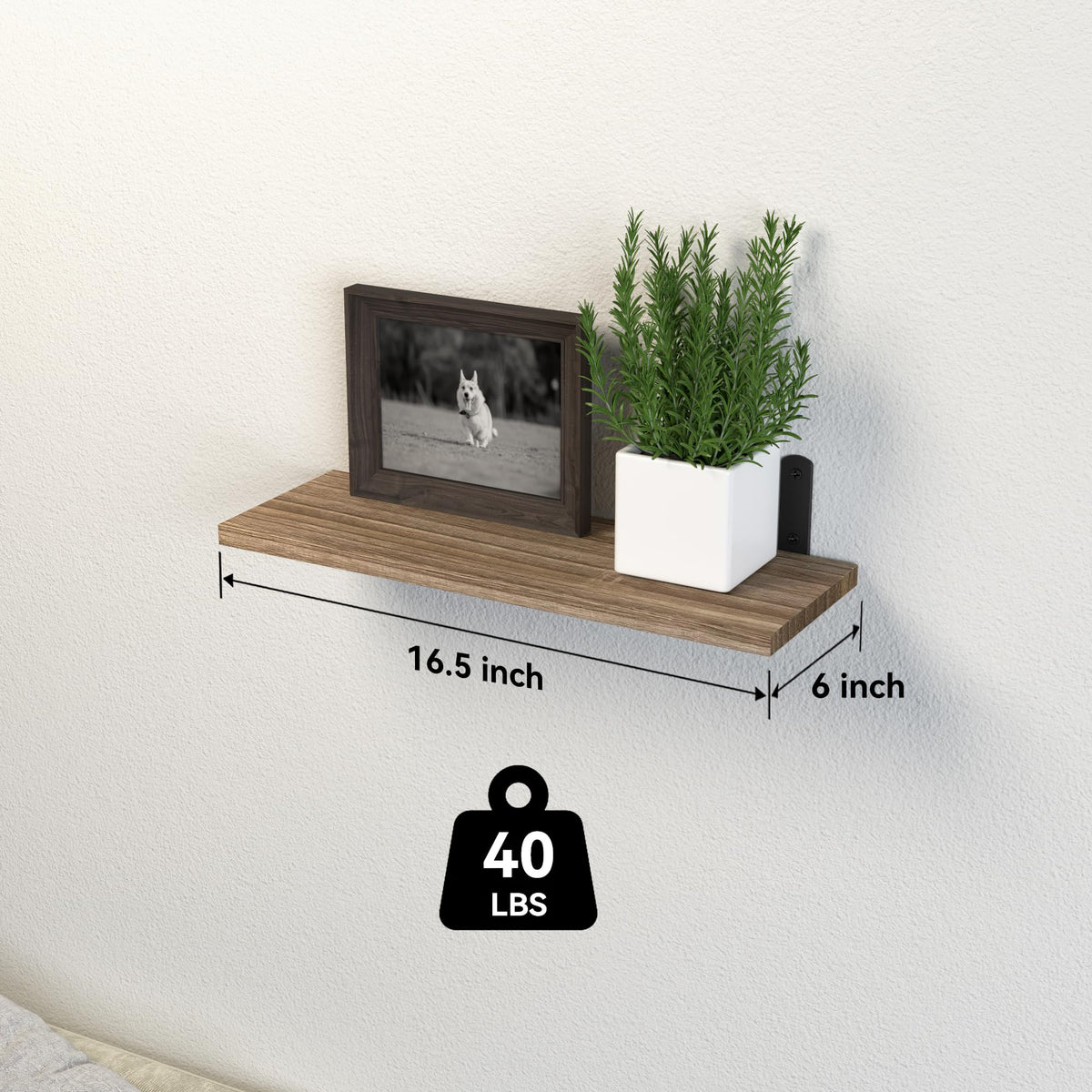 DOLLFIO wall shelves ideal for living rooms, bathrooms, and kitchens.