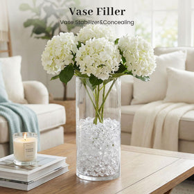 DomeStar clear acrylic rocks add minimalist sparkle for modern decor and displays.