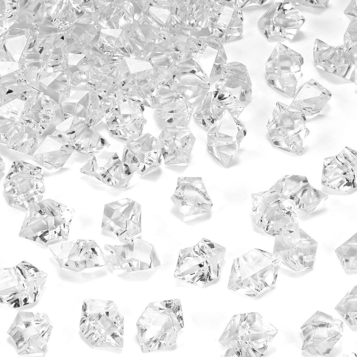 DomeStar fake ice rocks for bulk decorative use in large-scale displays and events.