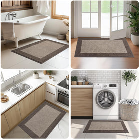 DOMUSTEX soft-touch kitchen rug offering warm comfort underfoot