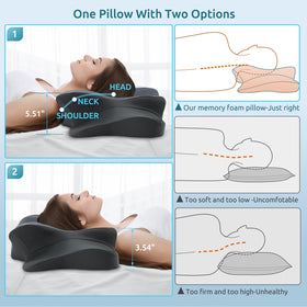 DONAMA wing design eases wrist and arm pressure during side sleeping.