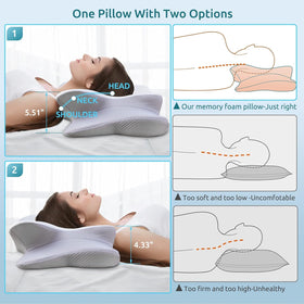 DONAMA removable pillowcase with breathable fabric keeps you cool all night