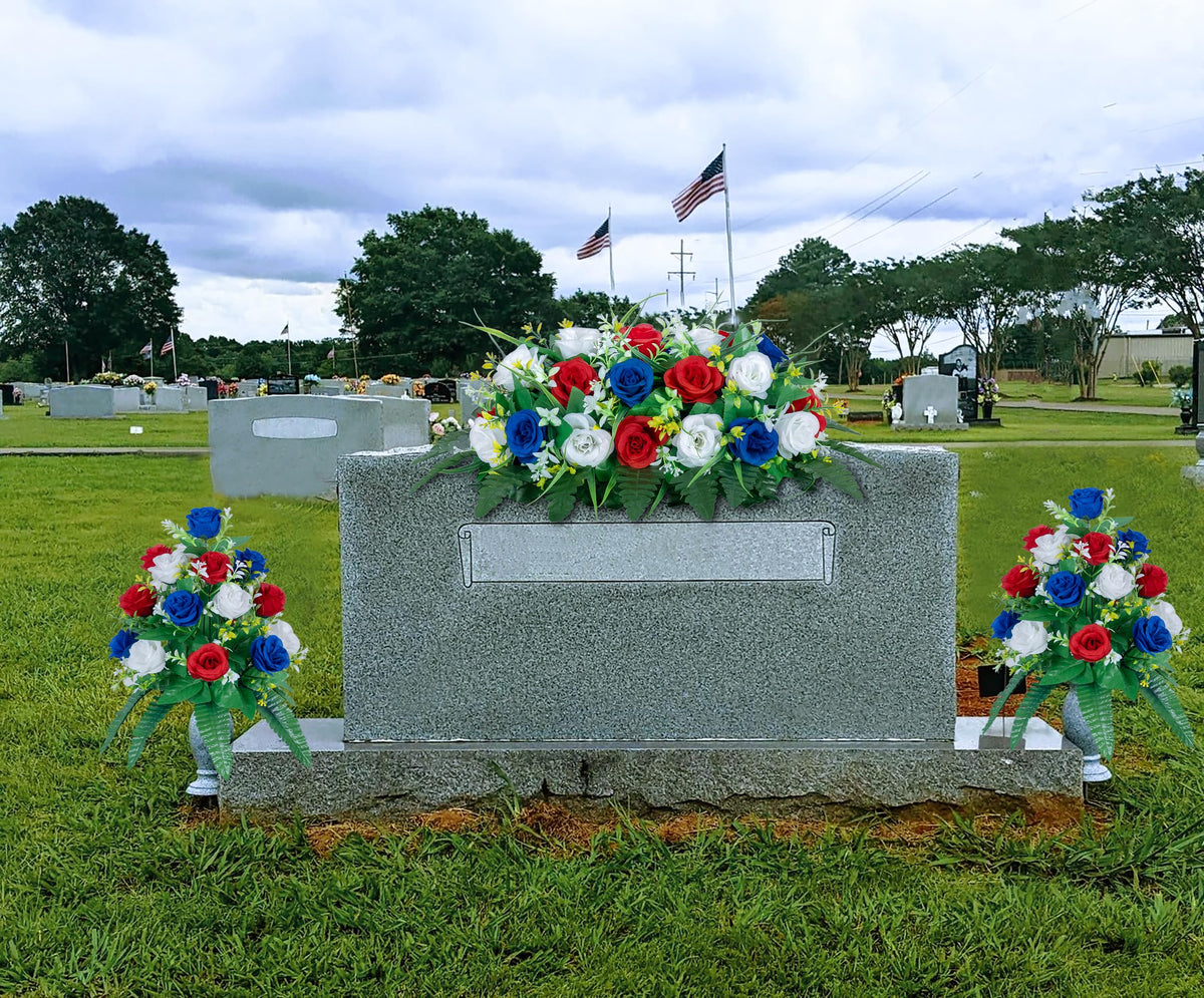 DONODA vase height and base dimensions help guide placement on graves or tabletops
