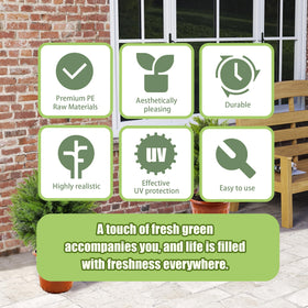 DOPGIB UV resistant HDPE finish preserves color outdoors