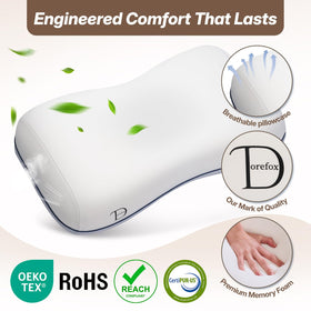 Dorefox CertiPUR-US foam core ensures stable, lasting comfort.