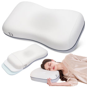 Dorefox cervical neck pillow outer cover for smooth, durable nightly comfort.
