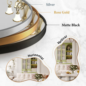 Dorlicecass two-way hanging mount for versatile installation