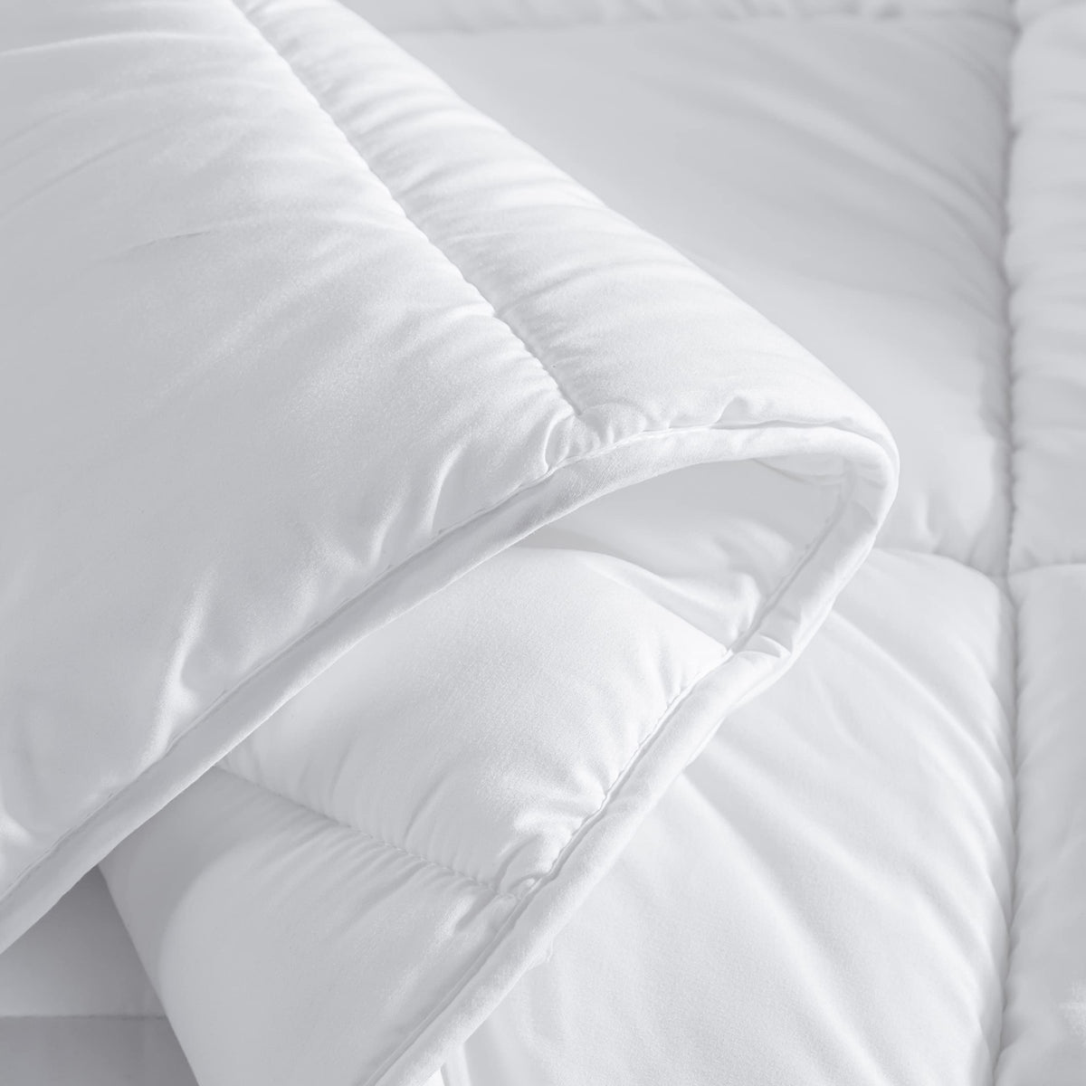 Dorrin Nessin winter cozy bed scene conveys warmth.