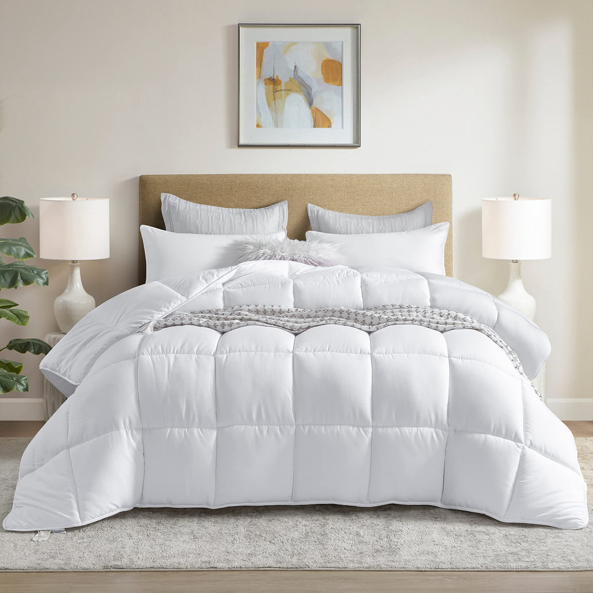 Dorrin Nessin winter comforter wrap offers extra warmth for chilly nights.
