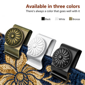 Doselves wall-display tapestry-setup demonstrating simple, tool-free installation.