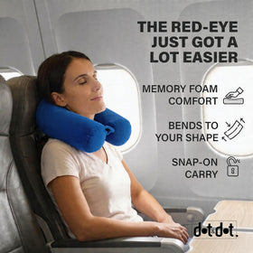 Dot&Dot Twist neck pillow shaped for customized contour fit