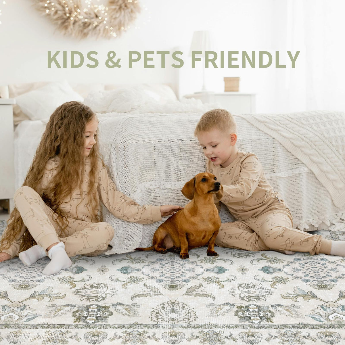Dotiiorug eco-friendly and pet-friendly materials support a safer home.