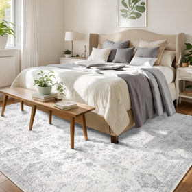 Dotiiorug Vintage Floral Boho pattern adds color and character to spaces.