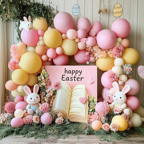 DOUBLE LAYER BALLOON 16ft balloon strip tape supports quick garland assembly.