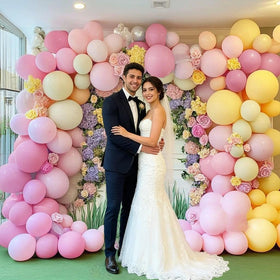 DOUBLE LAYER BALLOON DIY kit enables easy at-home decor creation.