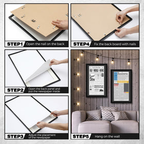 DoubleFill frame portrait orientation setup for versatile wall art.