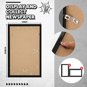 DoubleFill frame thick molding close-up emphasizes sturdy, timeless style.