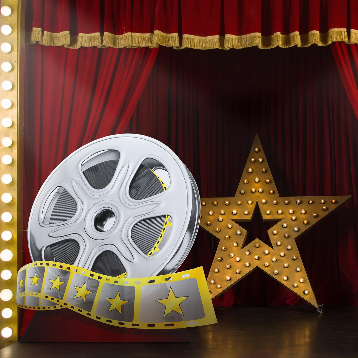 DoubleFill PVC material close-up shows durable, weather-resistant construction for long-lasting displays.