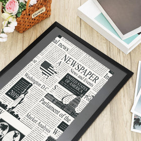 DoubleFill table-top display frame ideal for desks and shelves.