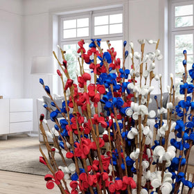 DoubleWood patriotic jasmine pick office decor adds color and charm