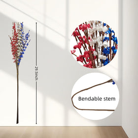 DoubleWood patriotic jasmine pick outdoor display suits patios and porches