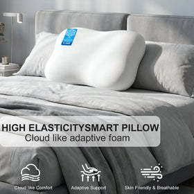 Doudou cervical pillow supports restful sleep for various spaces.